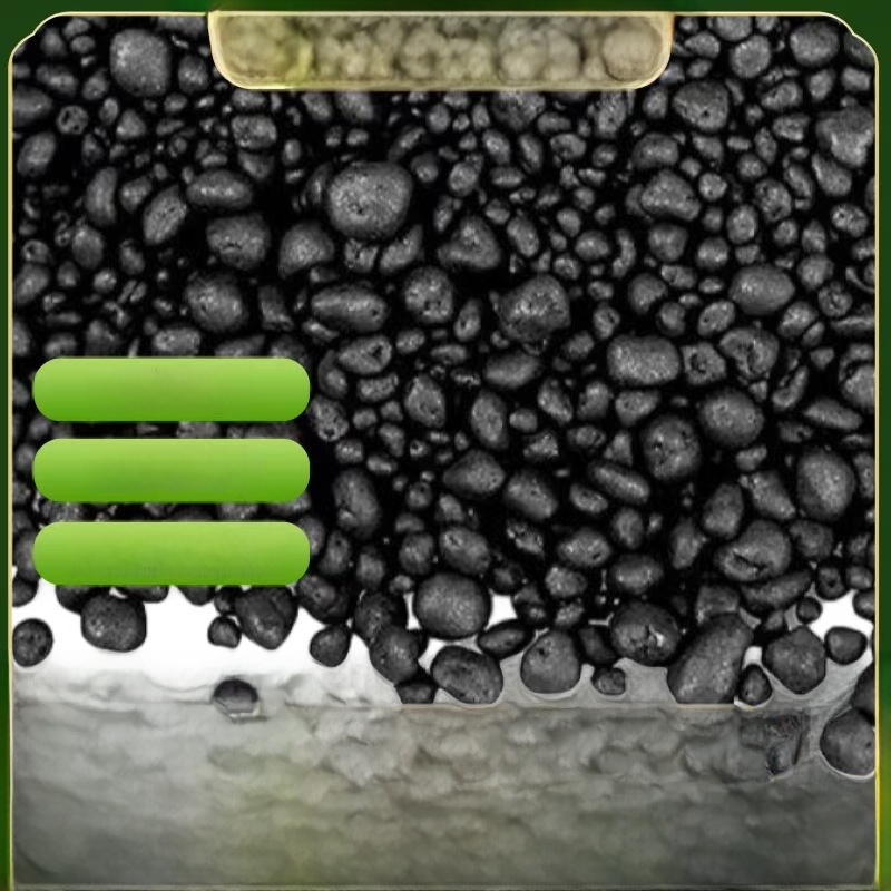 Aquarium Planted Sand - طين أسود غير سيراميكي لتزيين أحواض