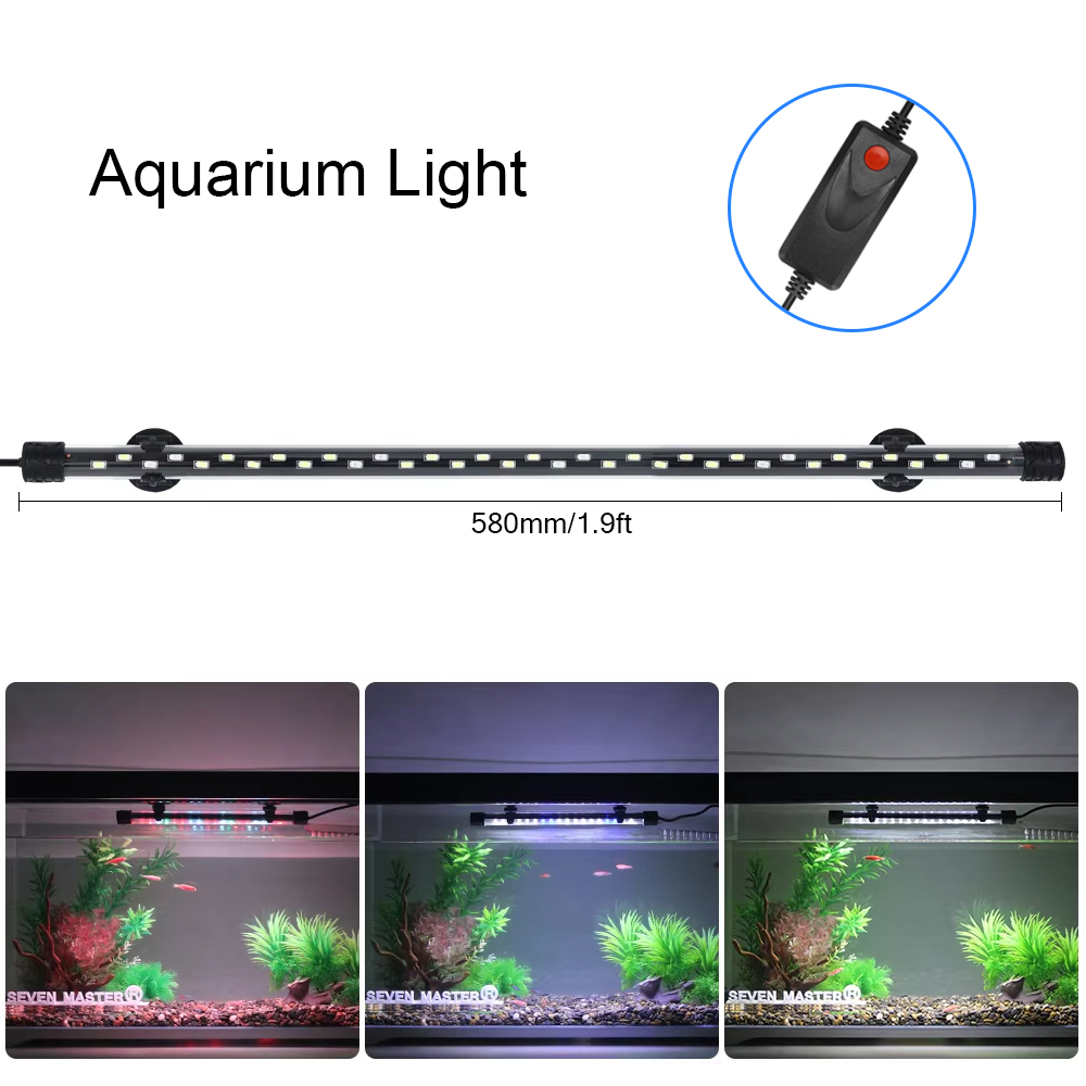 Aquarium Plant Diseases - 58 سنتيمتر حوض السمك ضوء LED