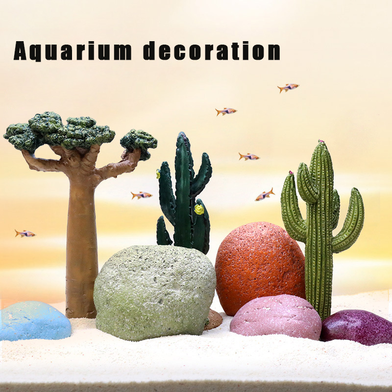 Planted Aquarium Models - خزان الأسماك الديكور حوض السمك الصبار