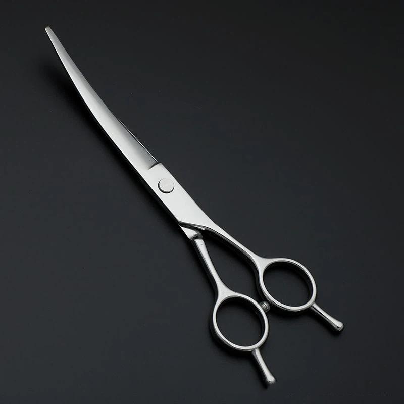 مقص تشذيب احترافي منحني للحيوا - مراجعة Trimming Scissor Set وسعره
