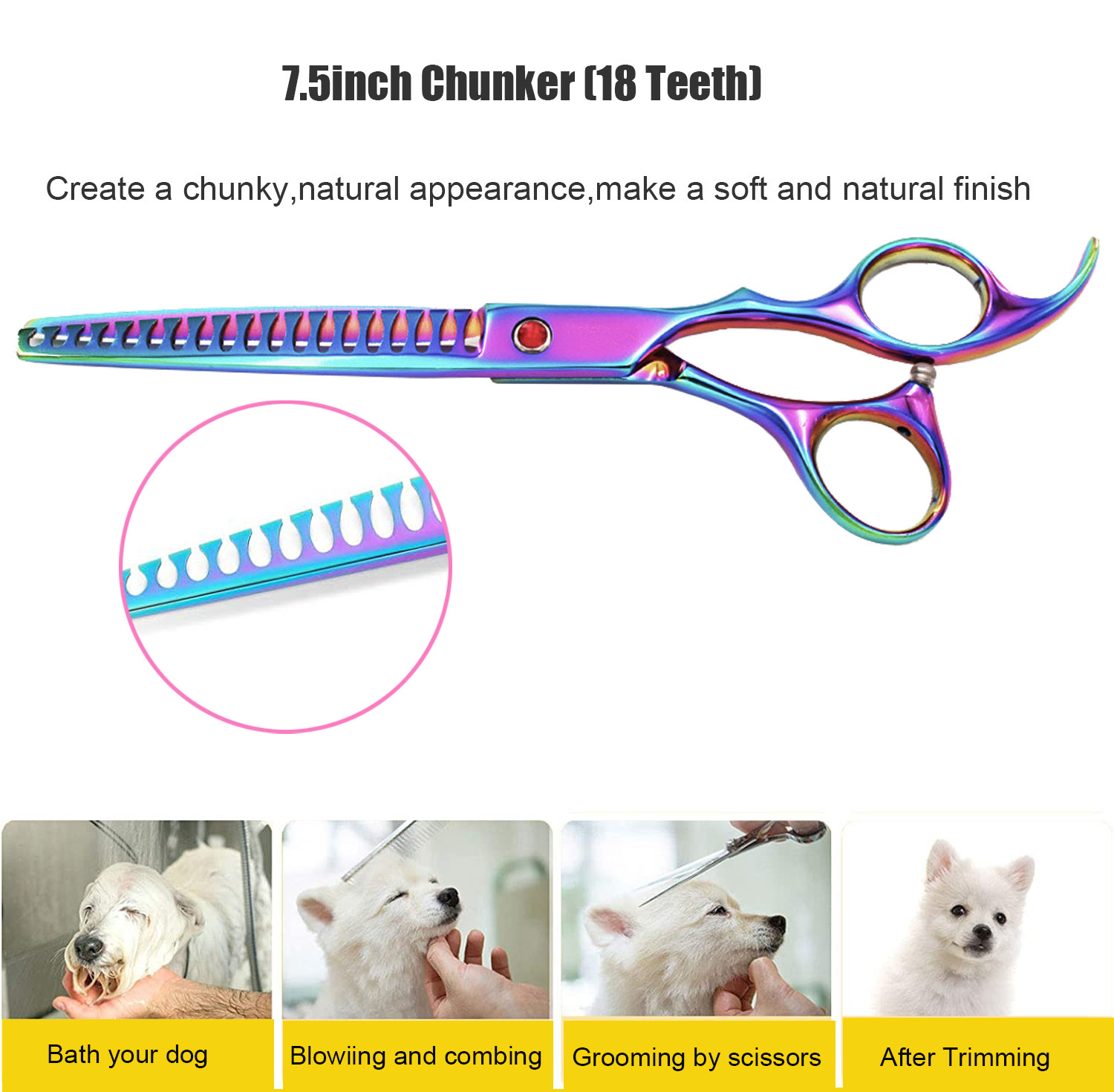 مقص احترافي للعناية بالكلاب مق - مراجعة Trimming Scissor Set وسعره