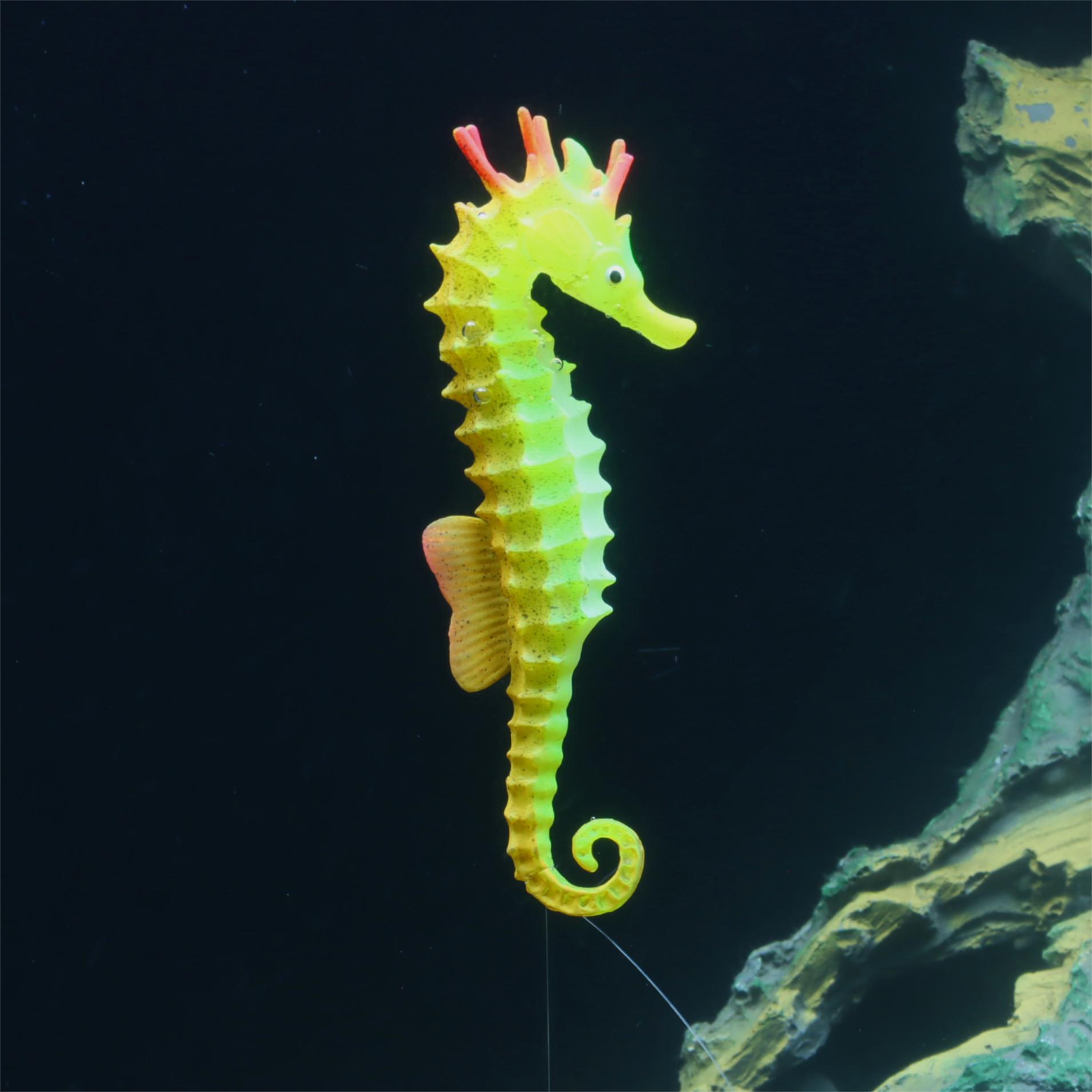 1 قطعة ديكور خزان الأسماك مضيئ - مراجعة Aquarium Plant Gel وسعره