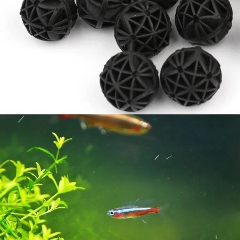 50 قطعة من كرات الفلتر البيولو - مراجعة Aquarium Plant Fertilizer وسعره