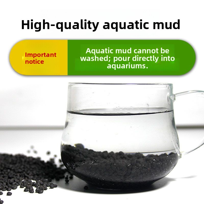 طين أسود غير سيراميكي لتزيين أ - مراجعة Aquarium Planted Sand وسعره