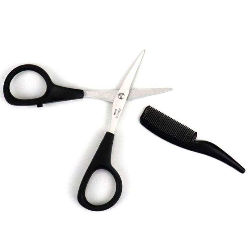 مجموعة أدوات تهذيب اللحية والش - مراجعة Trimming Scissor Set وسعره