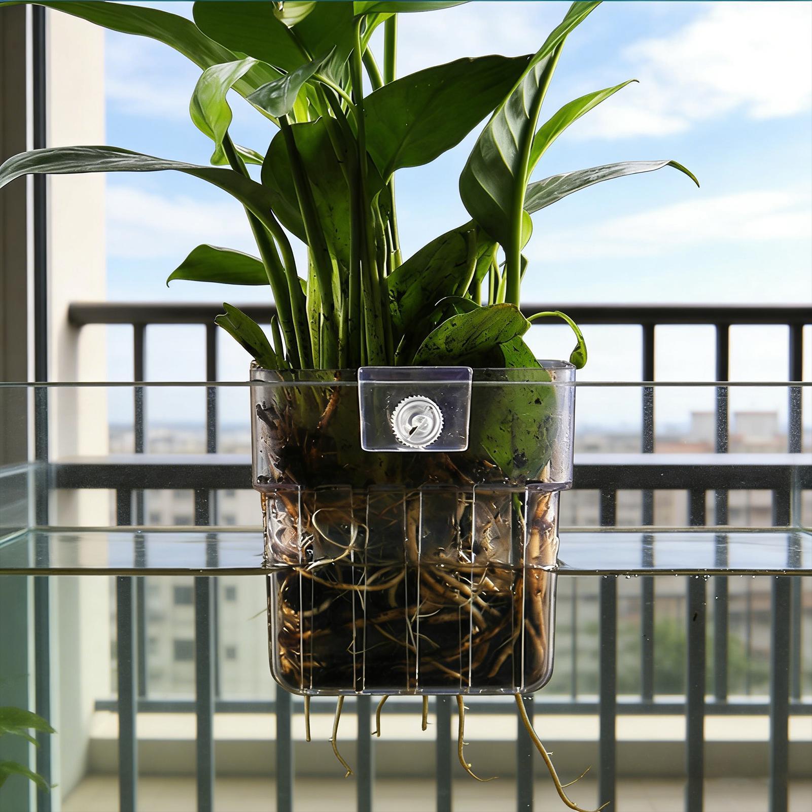 سلة نباتات للأحواض المائية، وع - مراجعة Aquarium Plant Rings وسعره