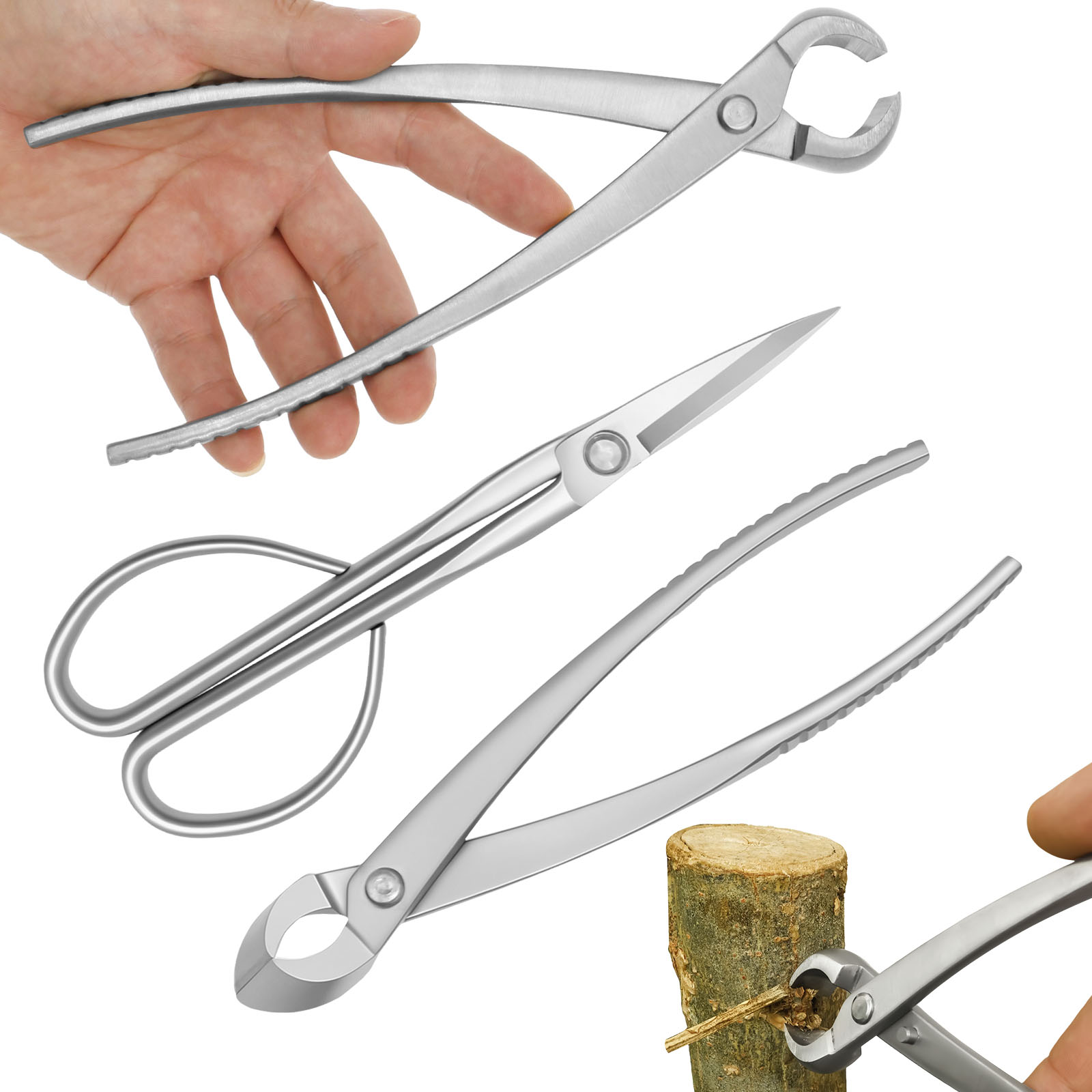 طقم أدوات البونساي 3 قطع مع قا - مراجعة Trimming Scissor Set وسعره