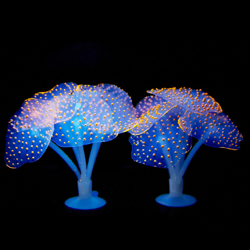 زينة حوض السمك من السيليكون عل - مراجعة Aquarium Plant Gel وسعره